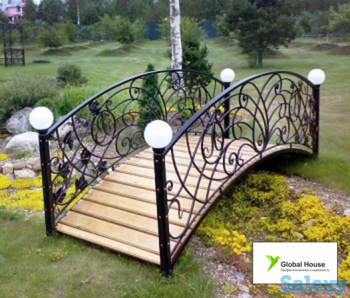 Монтаж кованых изделий (решетки, ворота, заборы, беседки, козырьки, фотография 1