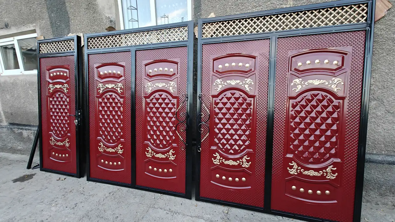 Ворота распашные, фотография 2