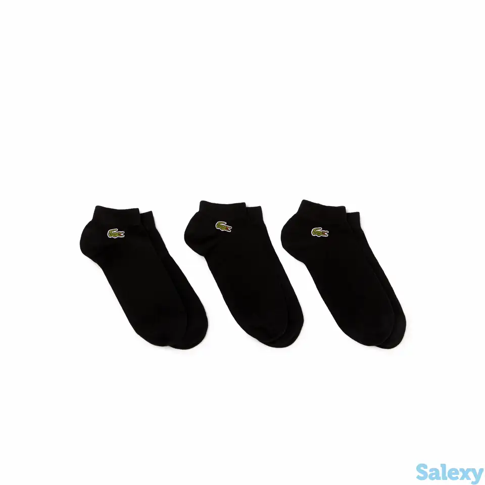 Носки lacoste sport unisex, 3 пары, фотография 1