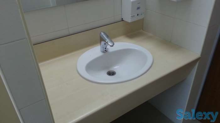 Гнутые конструкционные элементы компакт пластик HPL для отделки углов колонн и сложных поверхностей, элементов декора, фотография 9