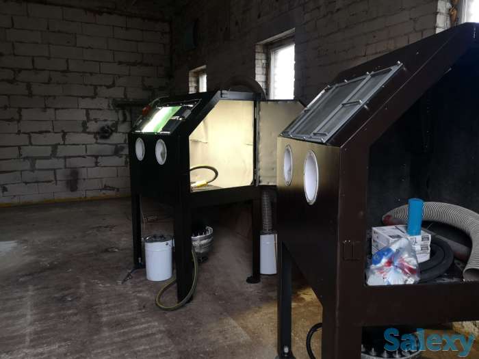 Пескоструйная камера (пескоструй, дробеструй), фотография 4