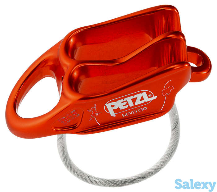 Страховочно-Спусковое Устройство Petzl Reverso Red, фотография 1