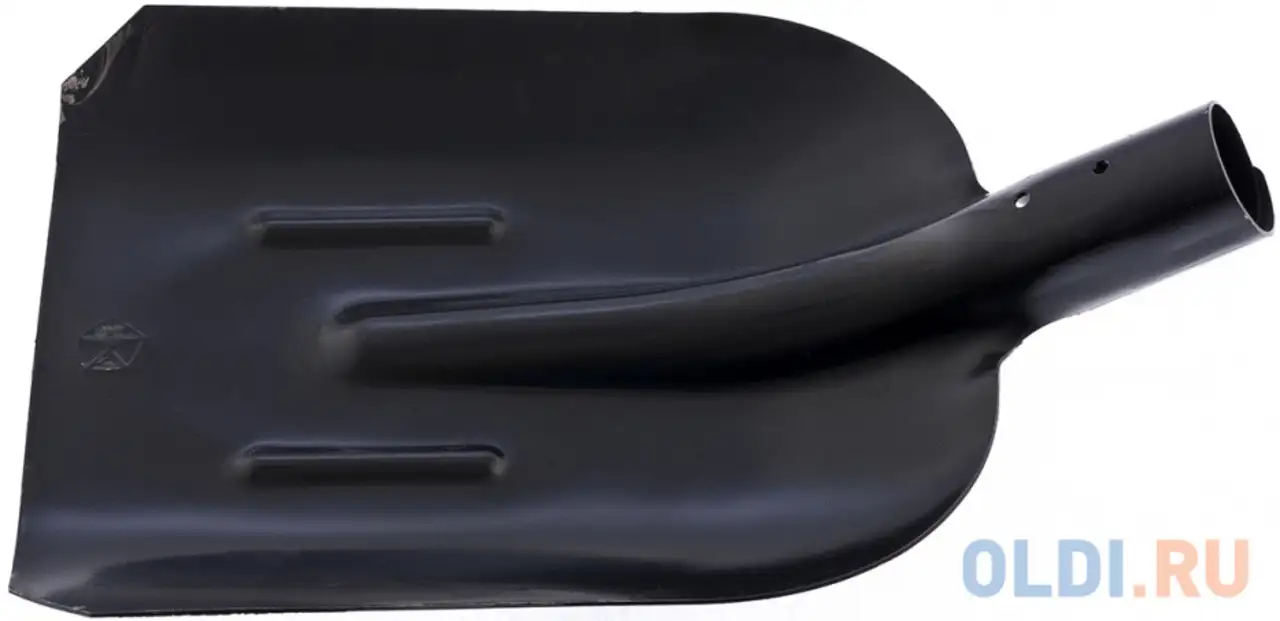 Лопата сибртех 61400  совковая с ребрами жесткости упрочненная сталь ст5, фотография 1