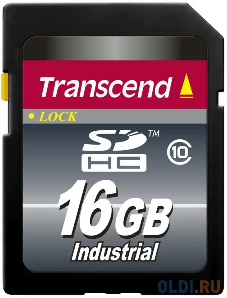 Промышленная карта памяти sdhc transcend 10i, 16 гб class 10 mlc,, фотография 1