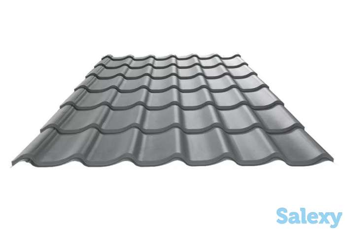 Металлочерепица, черепица, профлист, мягкая кровля, металочерепица, фотография 2