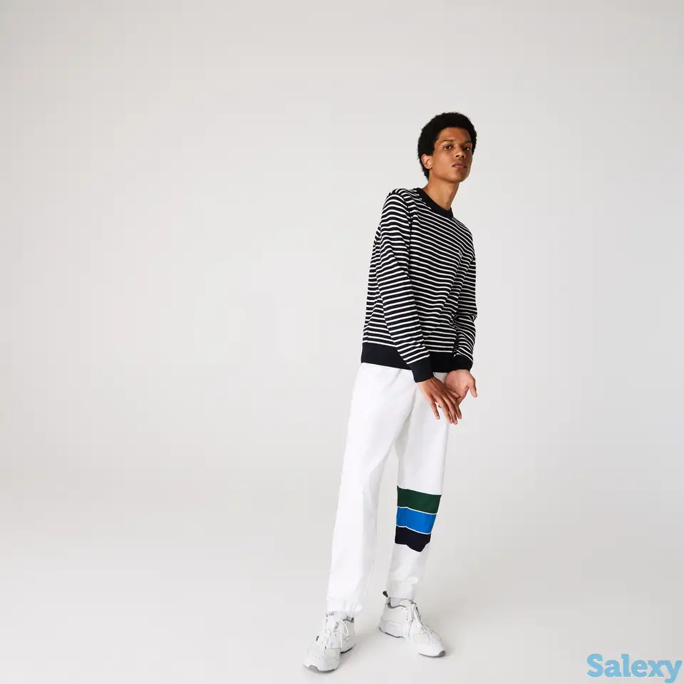 Мужской свитер lacoste с круглым вырезом, фотография 1