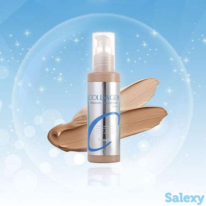 Тональная основа enough collagen moisture foundation, цвет #23 beige | бежевый, фотография 3