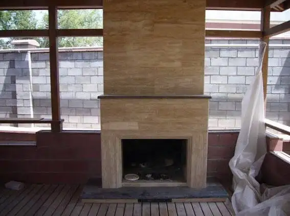 Делаем камины и печи любой сложности из мрамора, оникса, гранита, травертина. Замеры и консультация - беспалтно, фотография 4