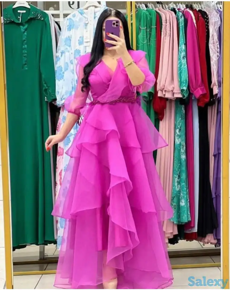 Продам шикарное платье 46-48раз, фотография 1