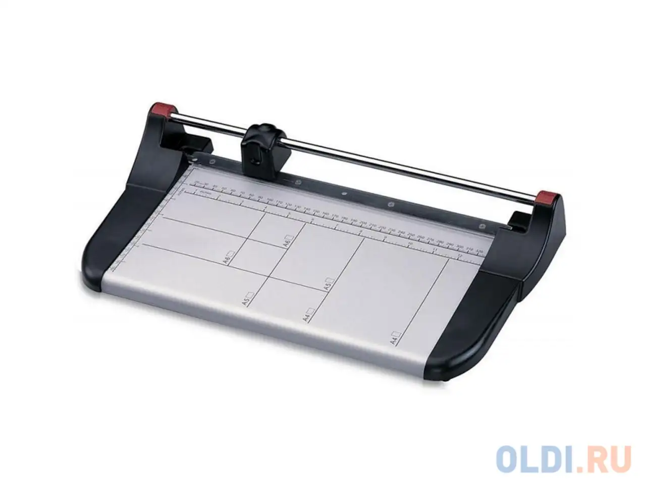 Резак роликовый kw-trio мощность 10 листов формат а4 металлическая база 13016, фотография 1