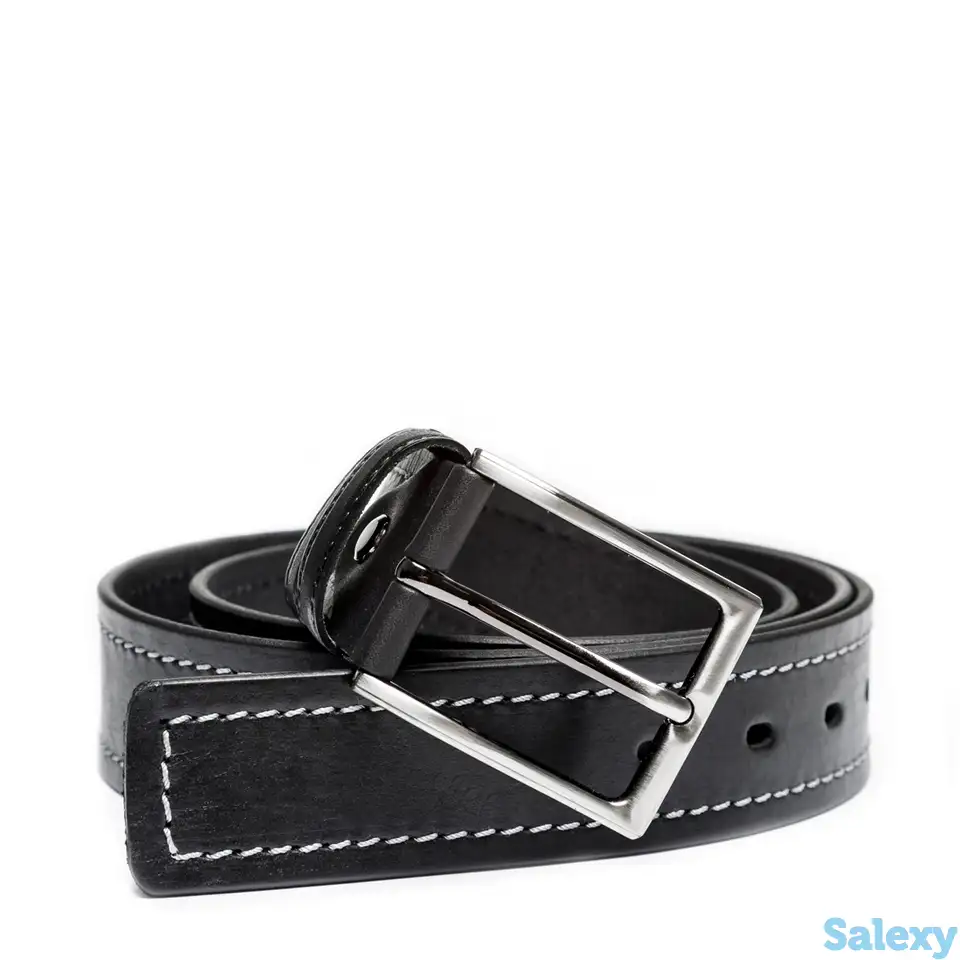 Ремень мужской caim black, фотография 2