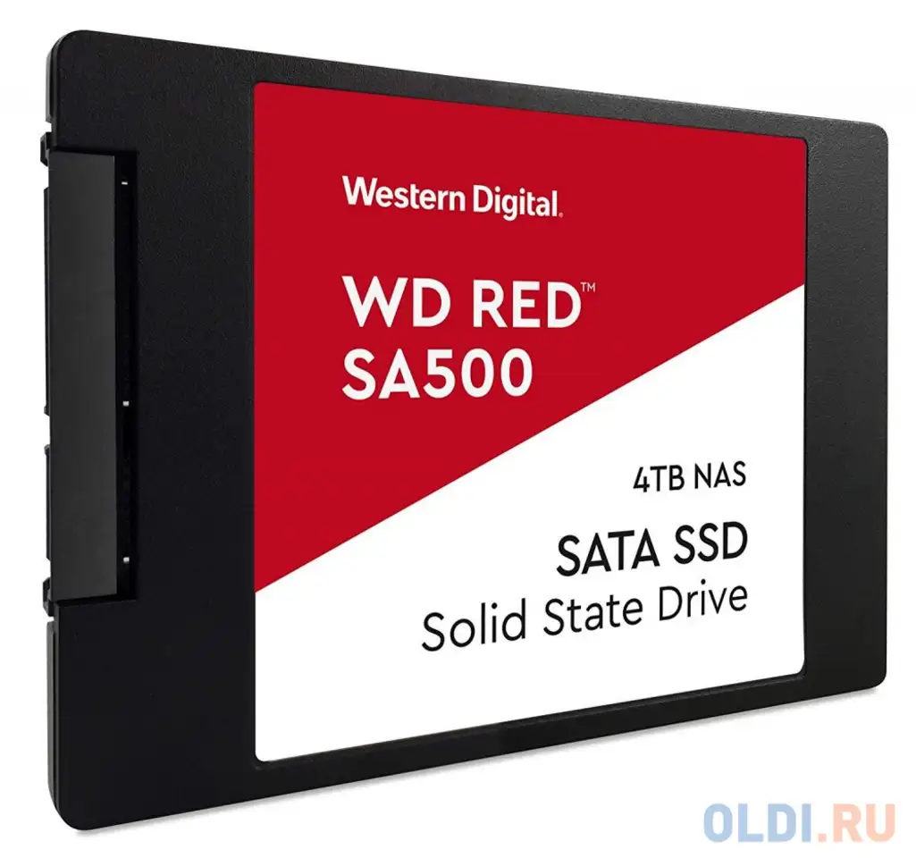 Ssd накопитель western digital red sa500 4 tb sata-iii, фотография 1