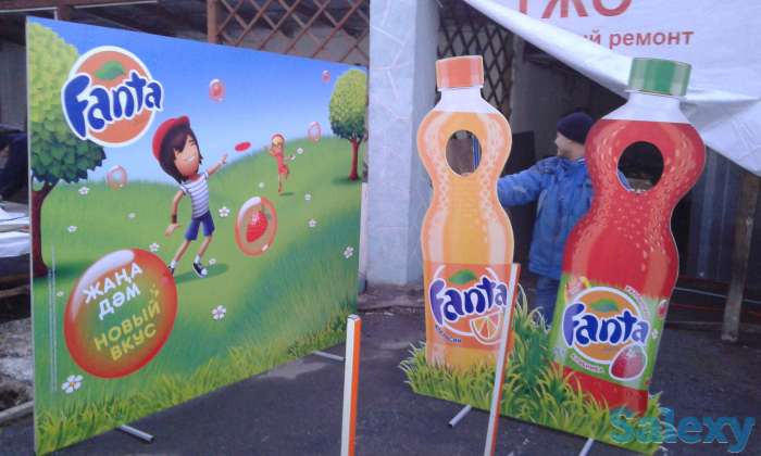 3D фигуры (хардпостеры), декорации, объемные напольные буквы (световые, не световые), фотография 7