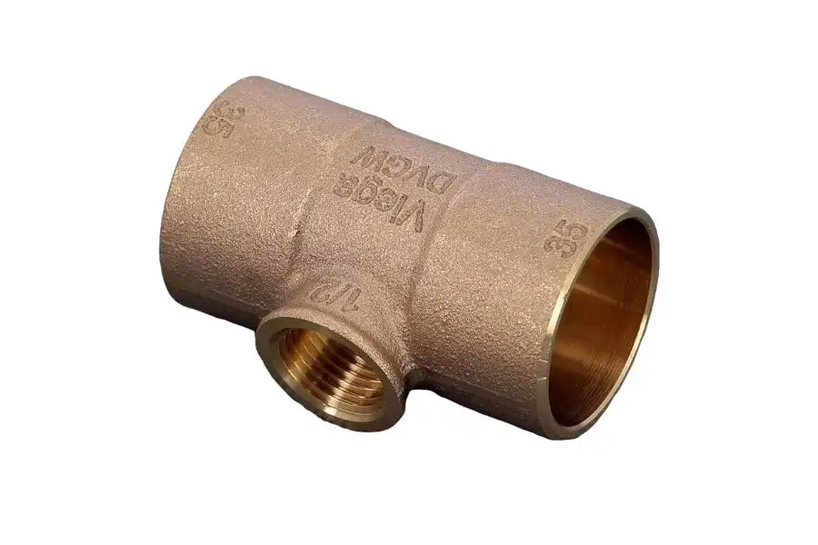 Тройник бронзовый Диаметр: 15; 20; 25... мм, фотография 1