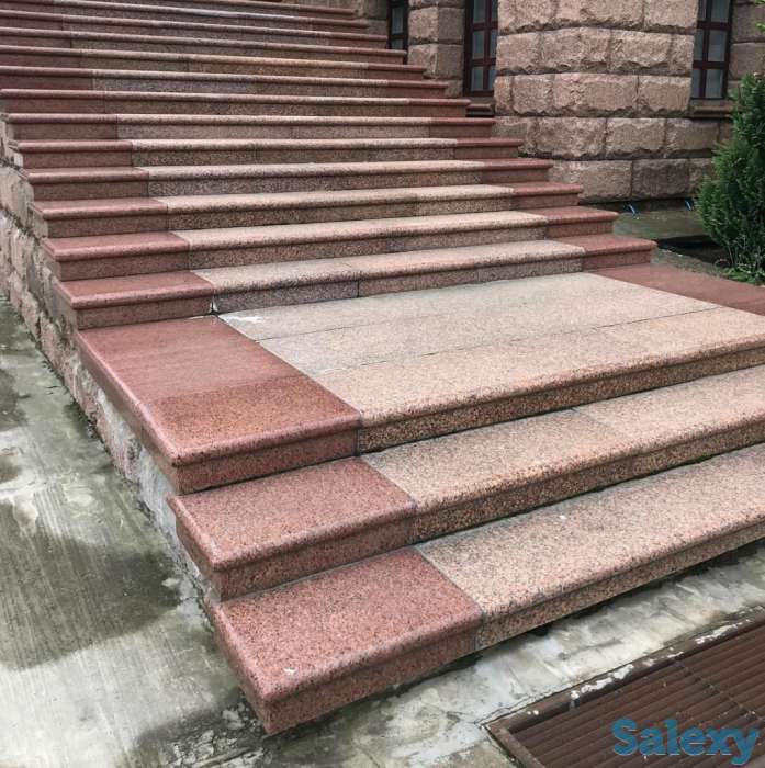 Ступени и подступени из гранита под заказ в кратчайшие сроки, фотография 2