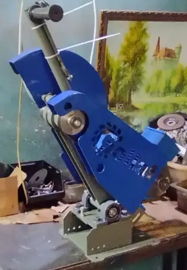 Пила маятниковая дисковая Голиаф по металлудереву, фотография 2