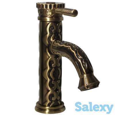 Магазин Профессионального Сантехника Хаммам cмеситель античный на раковину LA10128AAB, фотография 1