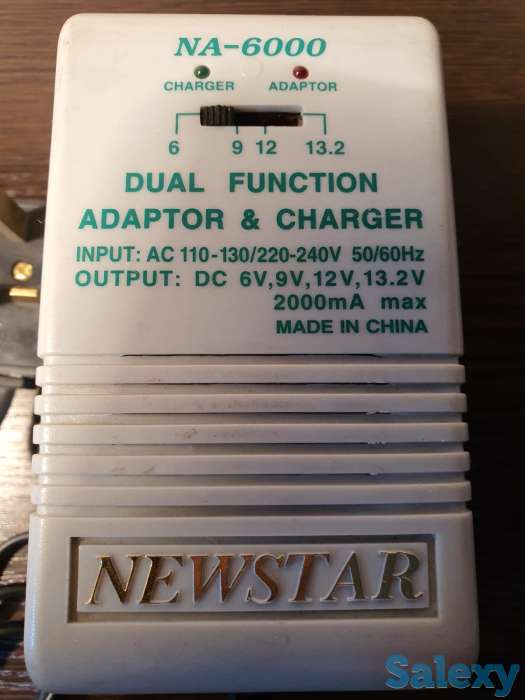 Адаптер и зарядное устройство трансформаторного типа NEWSTAR NA-6000., фотография 2