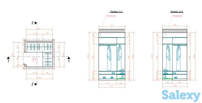 Проекты для ремонта квартир,домов 1000 тг. за м2, фотография 9