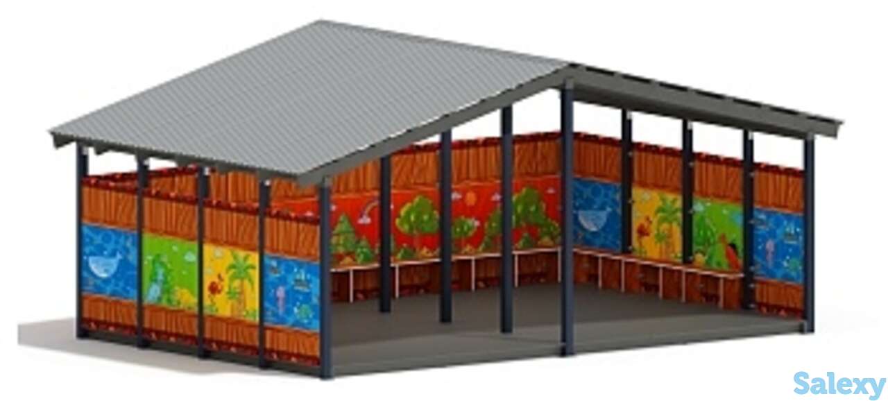 Теневой навес (карандаши) - мф 70.6.4-09, фотография 1