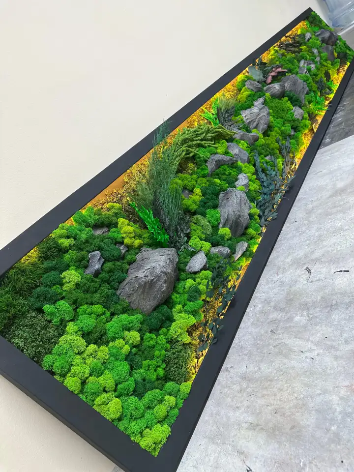 Живые картины, панно, декор из мха в Алматы., фотография 5