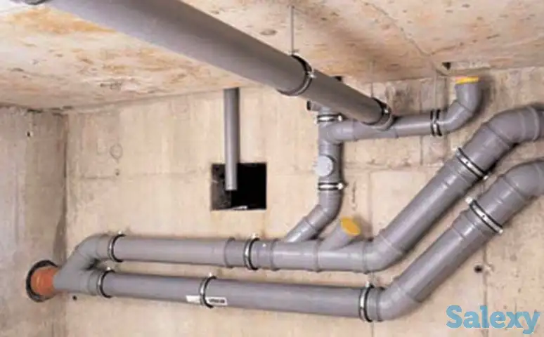 Монтаж канализации, фотография 1