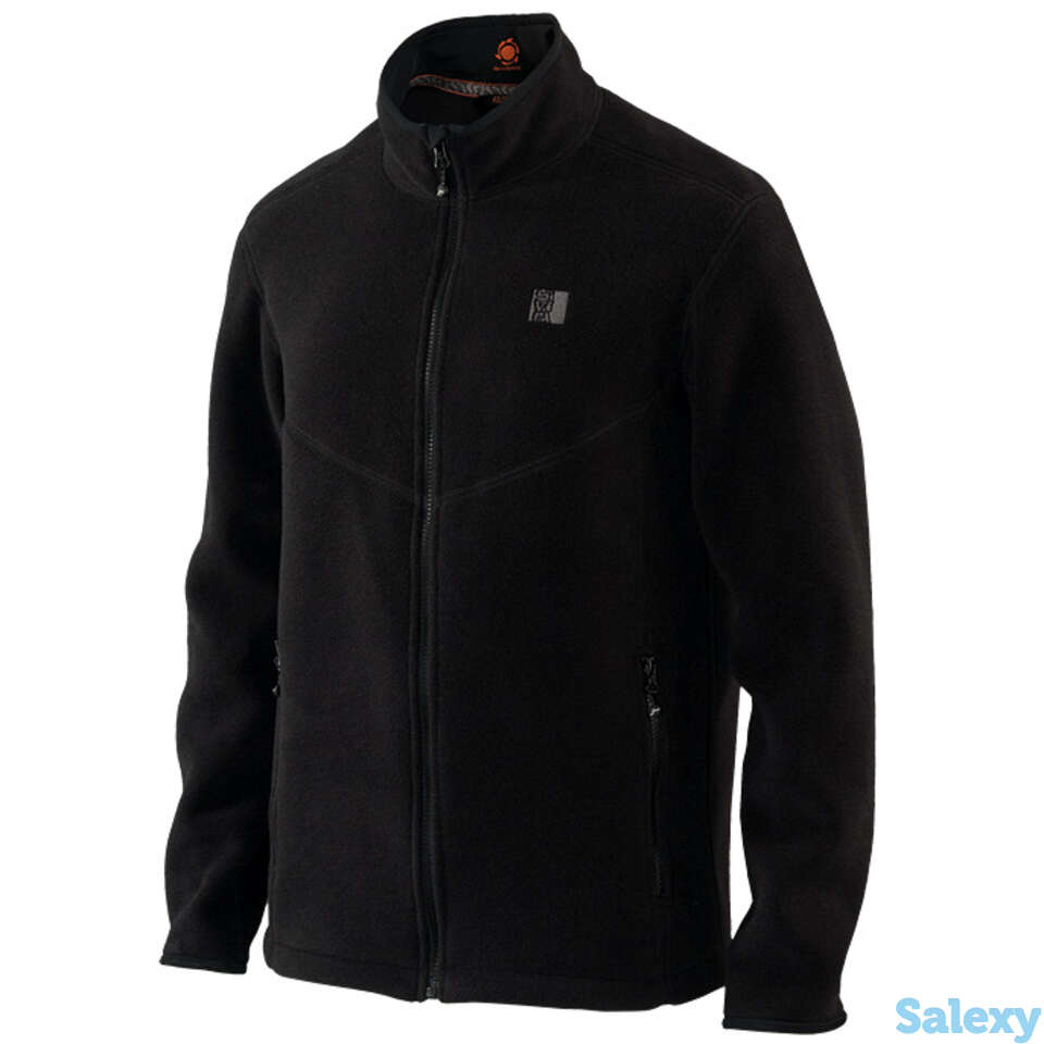 Куртка флисовая спортивная теплая сивера отопок черная, фотография 1