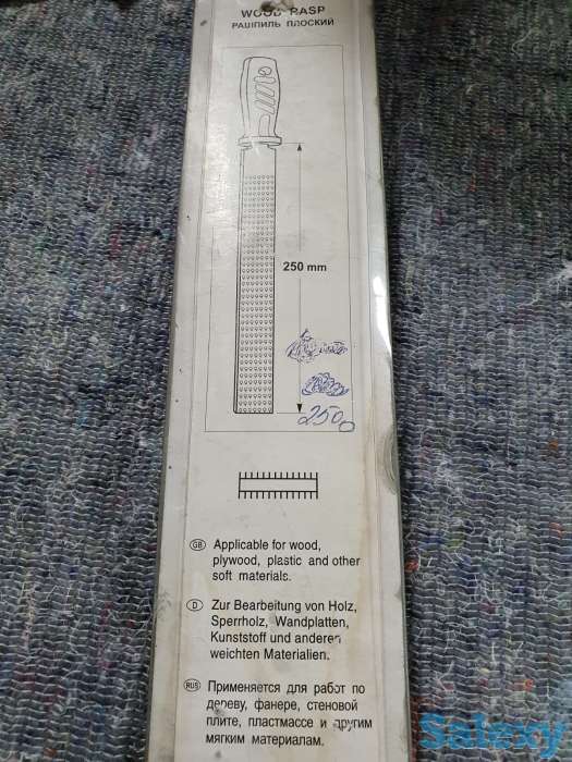 Рашпиль полукруглый, №2, 250мм Зубр качество Россия, фотография 2