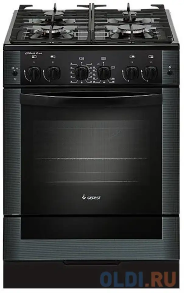 Газовая плита gefest 6500-02 0115 черный, фотография 1