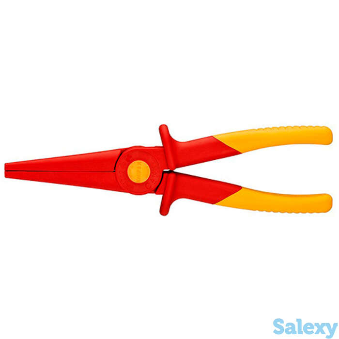Пассатижи пластиковые изолированные 220 мм knipex kn-986202, фотография 1