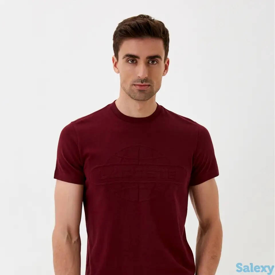 Мужская футболка lacoste regular fit, фотография 1