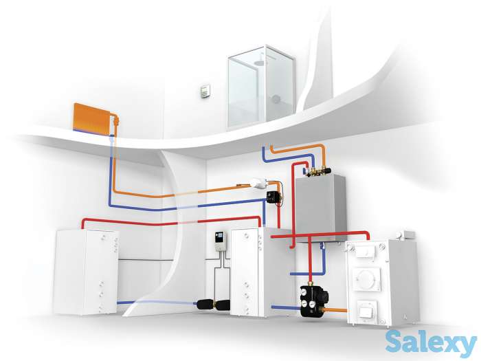 Установка газовых котлов и систем отопления, фотография 1