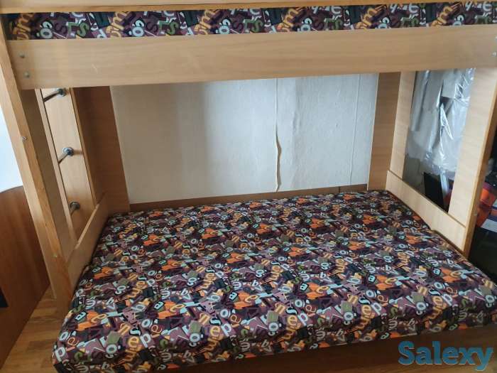 Продается двухъярусная кровать с диваном, фотография 2