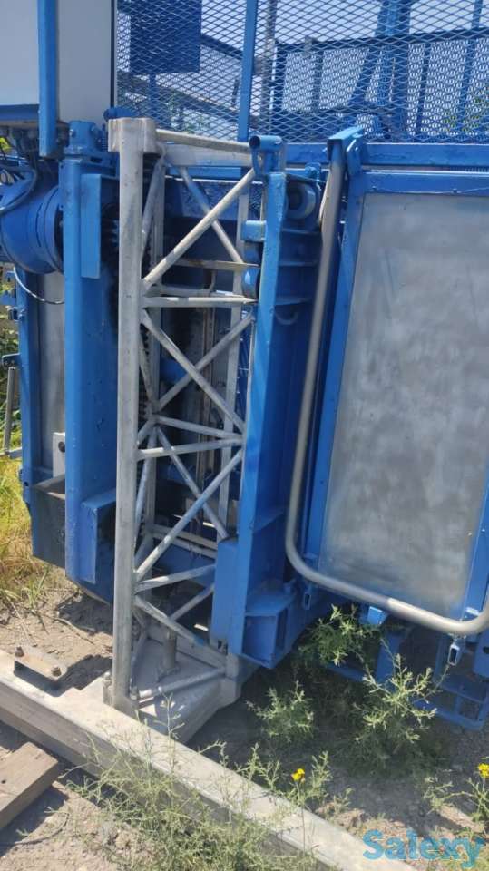 Подъемник грузопассажирский мачтовый MABER MB 1500/150 Б/У, фотография 1