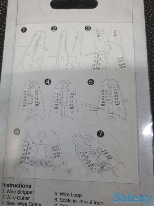 Инструмент снятия изоляции с кабеля Стриппер Тайвань, фотография 4