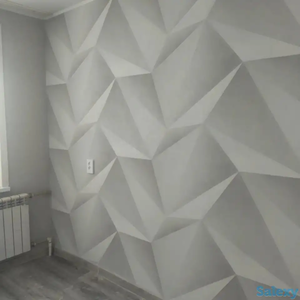 Поклейка обоев, галтель., фотография 2