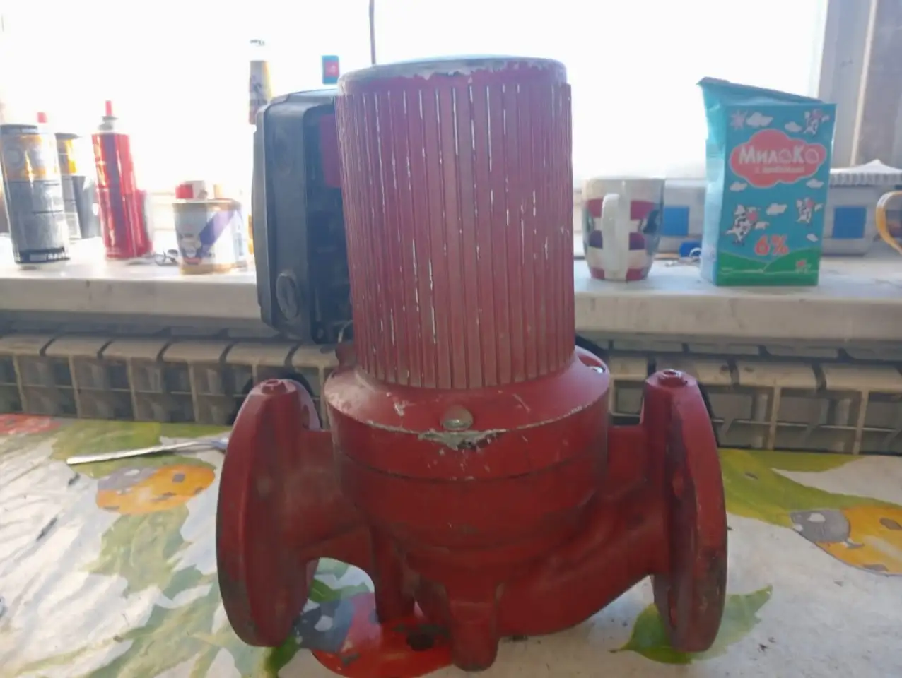 Дизельная печка Ламборджини для отопления  3000 м2 площади, фотография 2