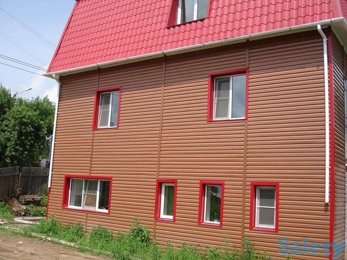 Металлосайдинг, металлочерепица, фотография 5