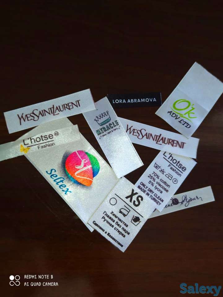 Лейблы, этикетки, размерники  в Алматы, фотография 10