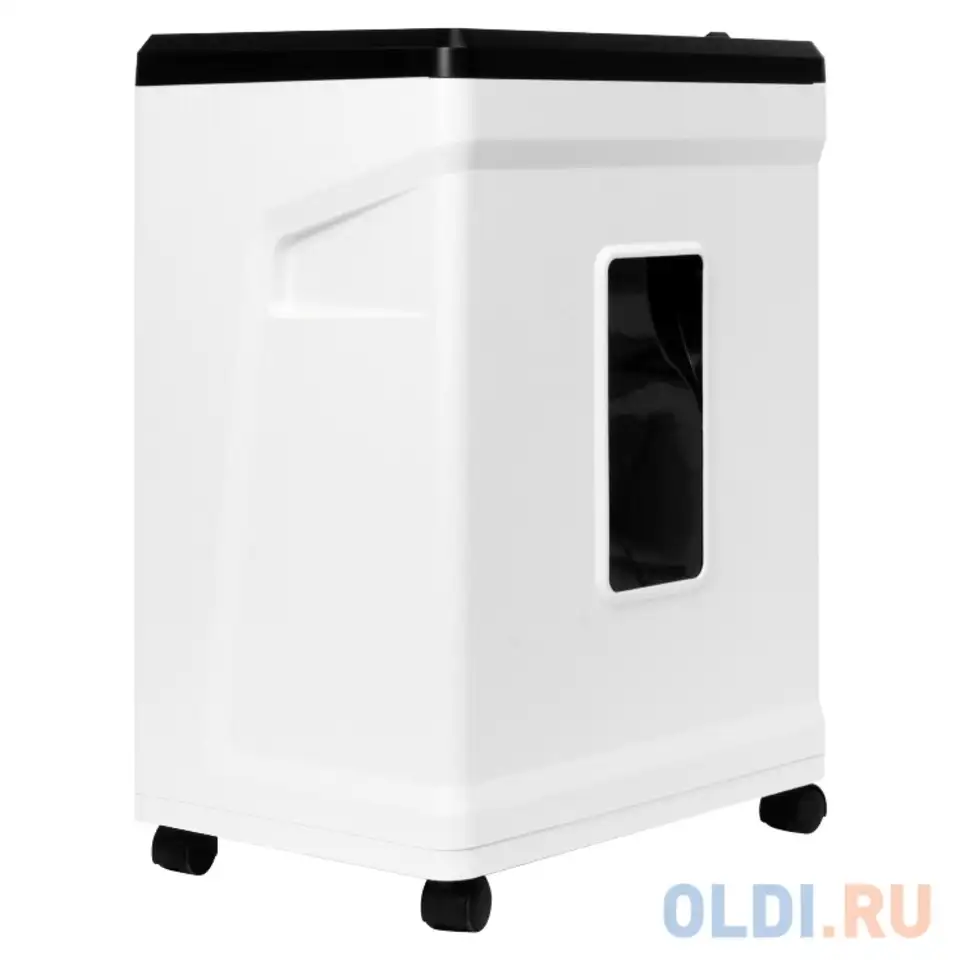 Шредер гелеос ум26-4, (din p-4), фрагмент 3,9х35мм, 14-17 лист (70г/м2), cd/пл.карты/скрепки/скобы,, фотография 1