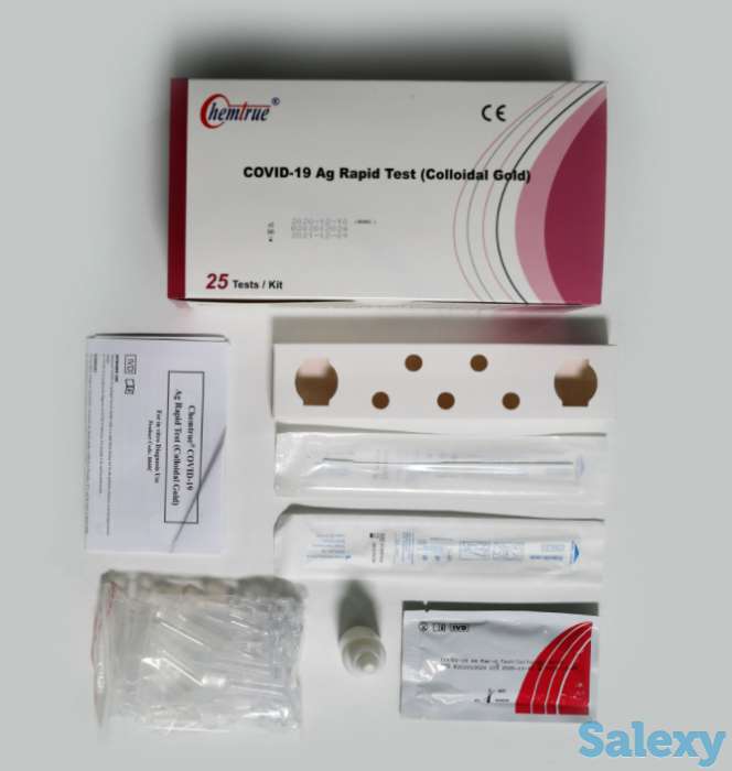 Экспресс-тест «Chemtrue» для определения антигена Ag к коронавирусу COVID-19  (sars-cov-2)   , фотография 2