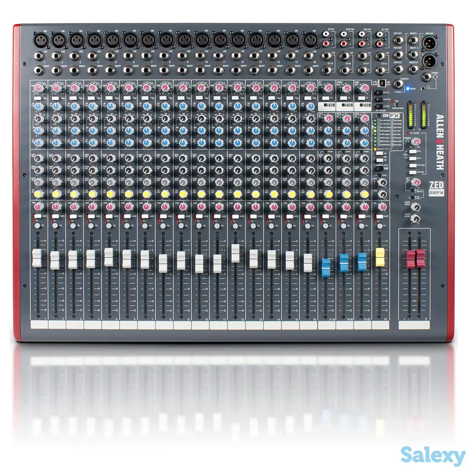Аналоговый микшерный пульт allen & heath zed-22fx, фотография 1