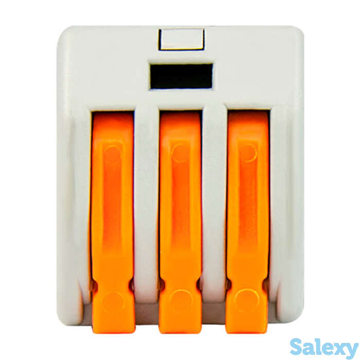 Строительно-монтажные клеммы СМК-413 (3х2,5мм2) Энергия Е0609-0002, 50 шт, фотография 1