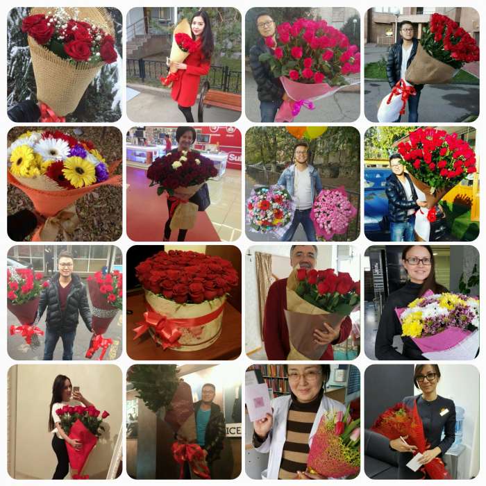 Доставка цветов Алматы, фотография 1