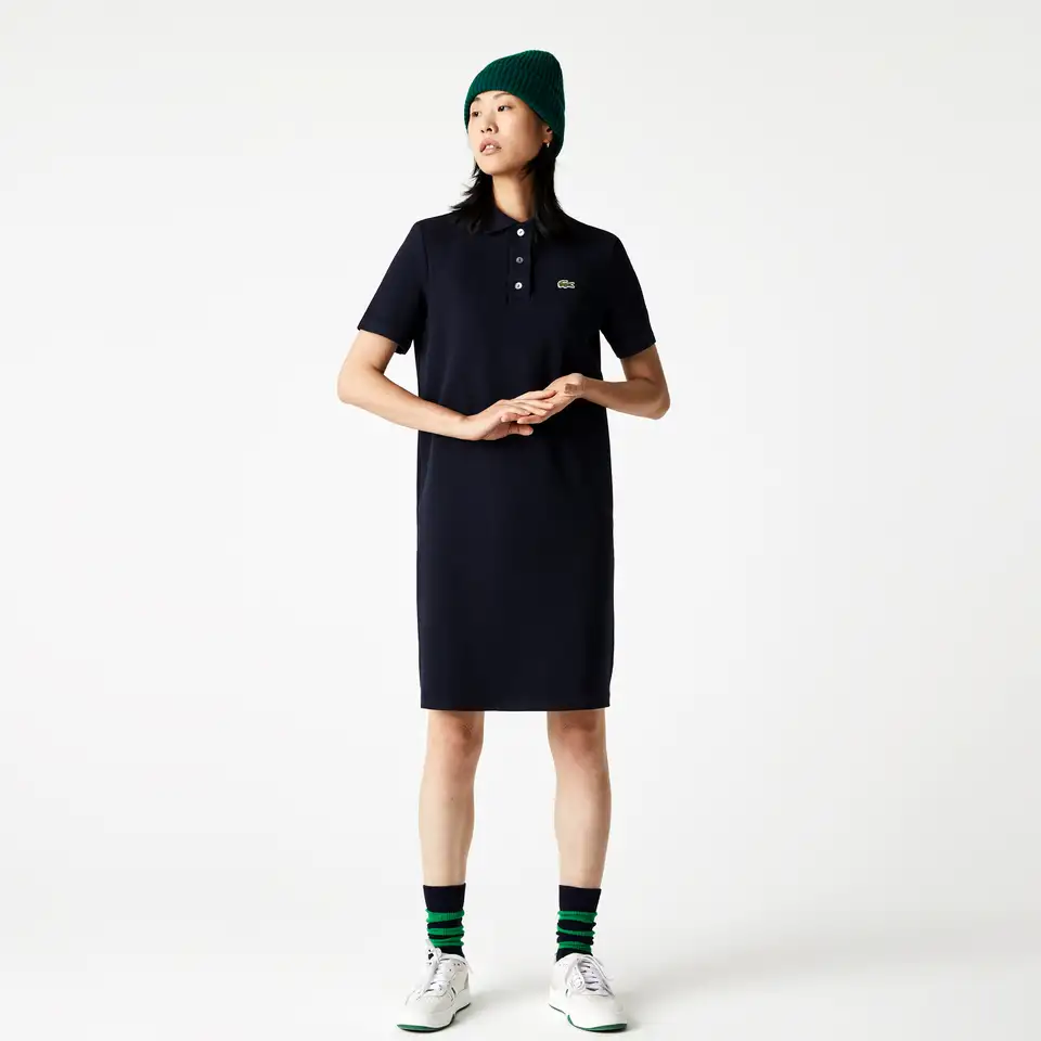 Женское платье lacoste l!ve из эластичного хлопка, фотография 1