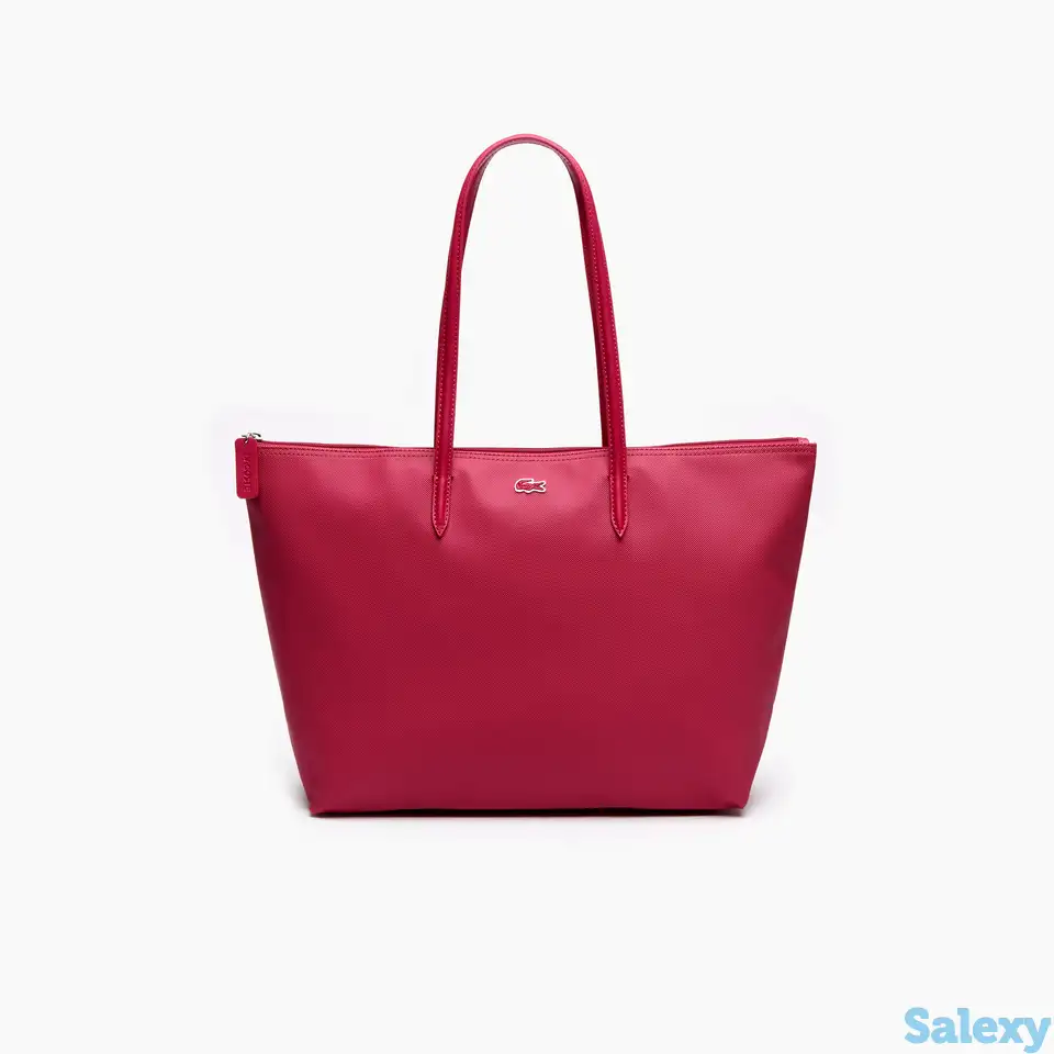 Женская сумка-тоут lacoste l.12.12 concept на молнии, фотография 1