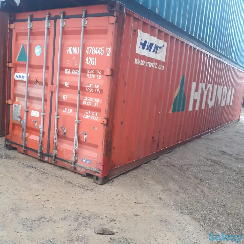 Контейнер 40GP тонн жд, фотография 1