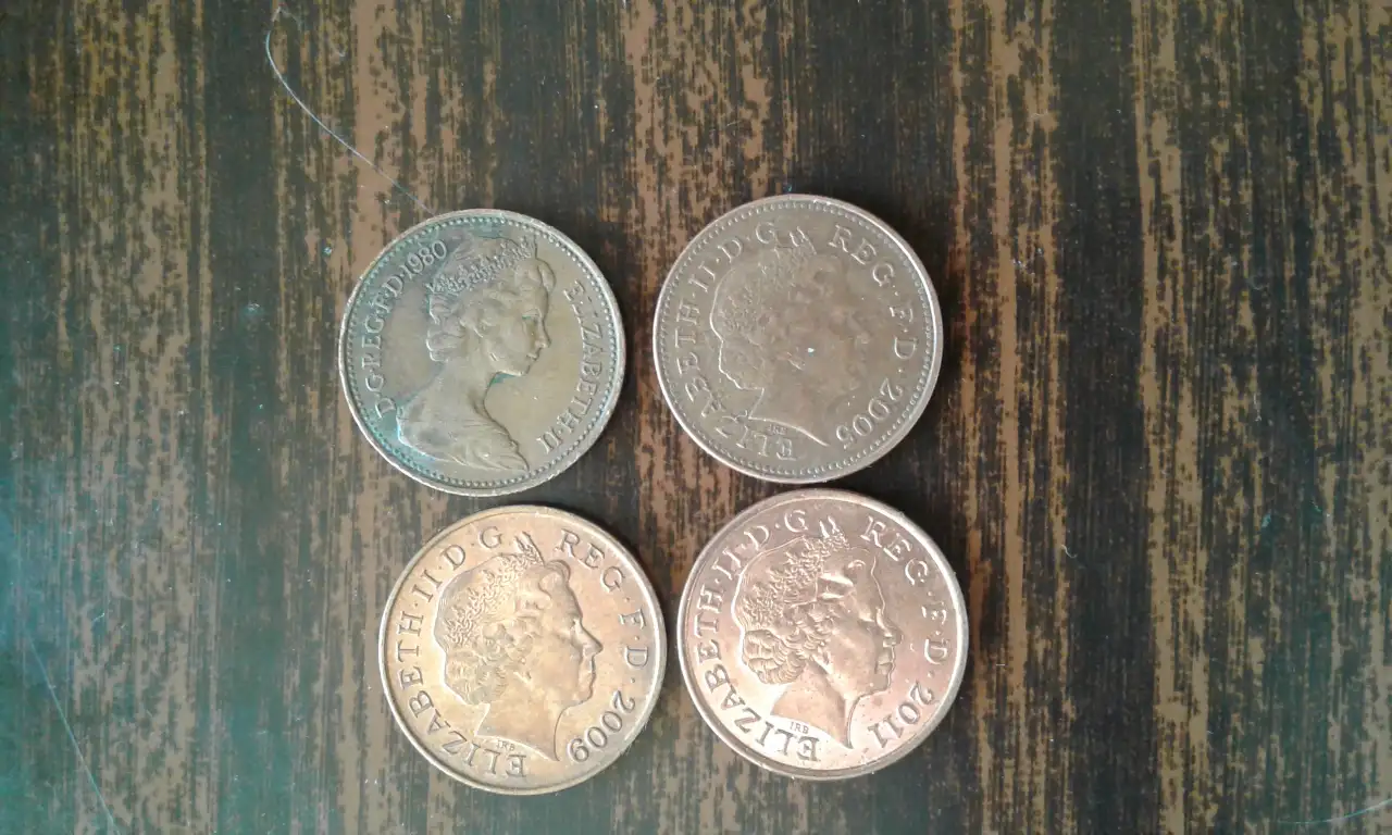 Коллекция монет Великобритании, фотография 2