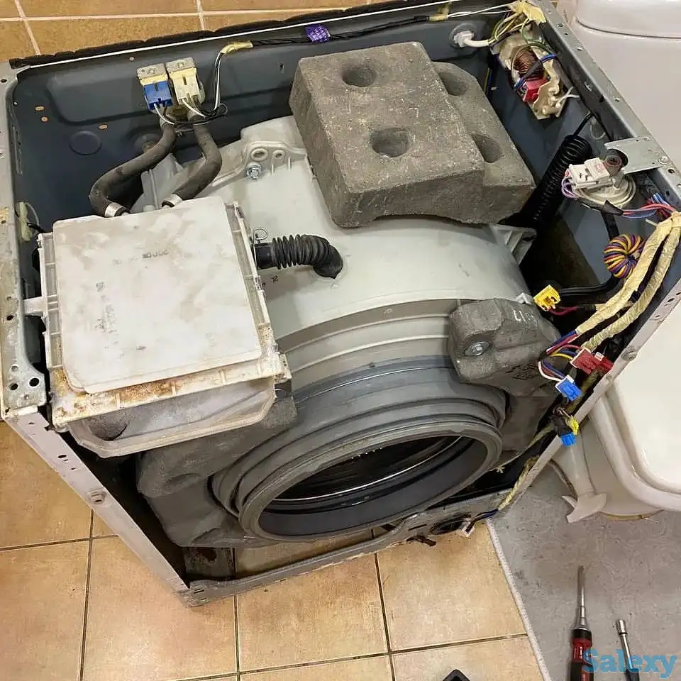 Ремонт стиральных машин в Алматы, выезд мастера по ремонту стиральных машин с выездом по Алматы от 30 минут!, фотография 4