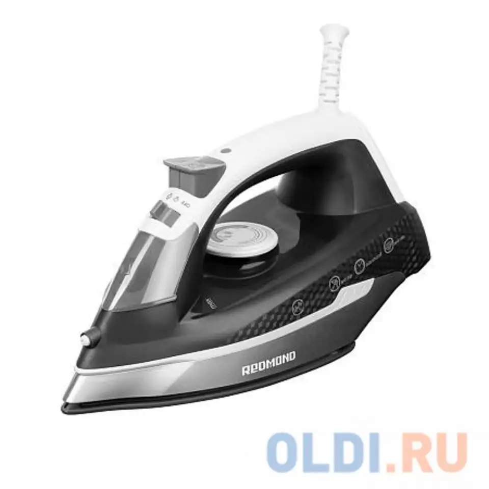 Утюг redmond ri-c293 2200вт чёрный серебро, фотография 1